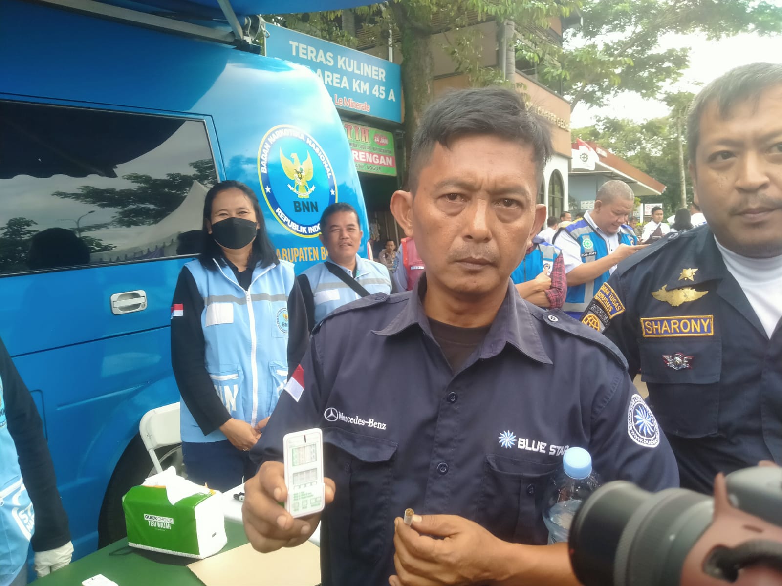 Supir Bus Pariwisata Tolak Tes Urine saat Ramp Chek di Tol Jagorawi