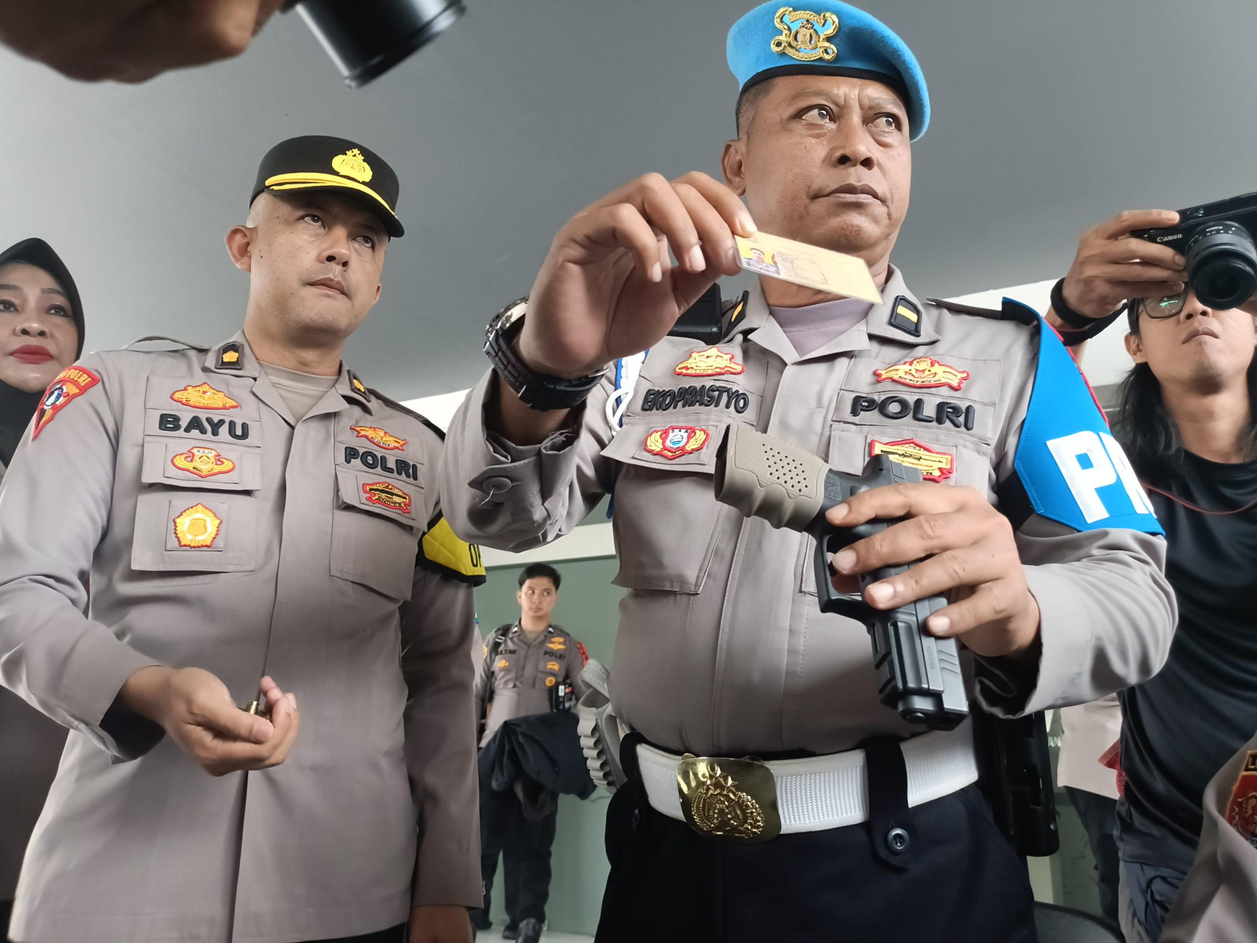 Polres Bogor Lakukan Pengecekan Senjata Api, 2 Senpi Diamankan