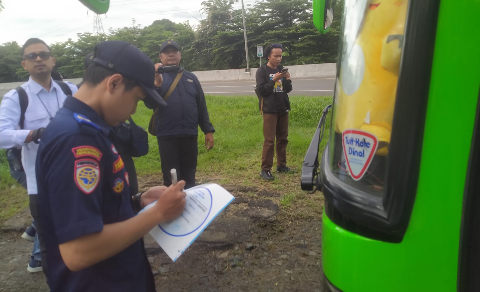 Kemenhub Cek Kelayakan Bus Menuju Puncak Bogor, 5 Kendaraan Tak Diizinkan Melintas